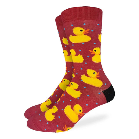 Rubber Ducky Socks - Men's Sizing