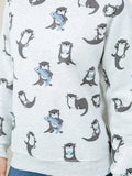 Otter Fleece Crew Neck Sweatshirt