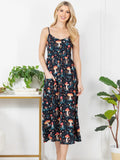 Garden of Mushroom Print Cami Dress