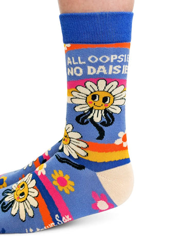 All Oopsies No Daisies Socks - Women's Sizing