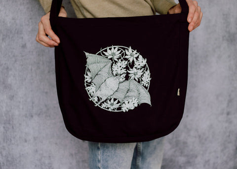 Vampire Bat Slouch Bag