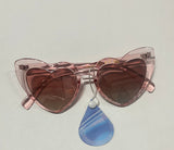 Cat Eye Heart Framed Sunglasses