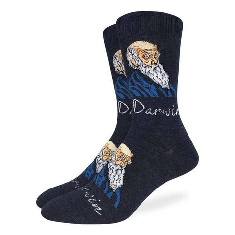 Charles Darwin Socks - Men's Sizing