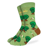 Bob Ross Happy Little Tree Socks - Men's Sizing