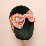 70's Arches Stretchy Top Knot Head Band