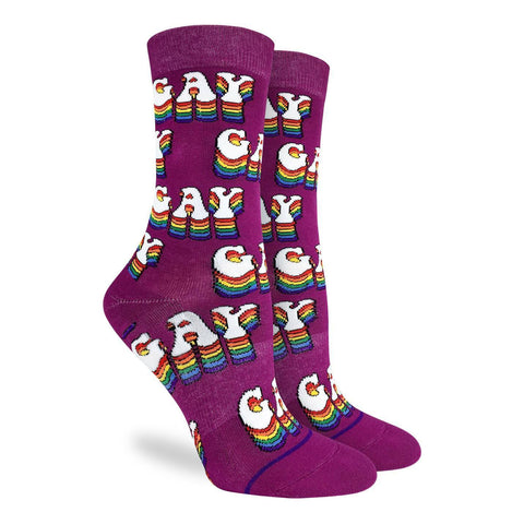 Gay Gay Gay Socks - Women's Sizing
