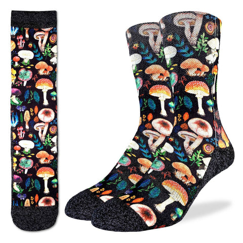 Mushroom Active Fit Socks - Men's Sizing