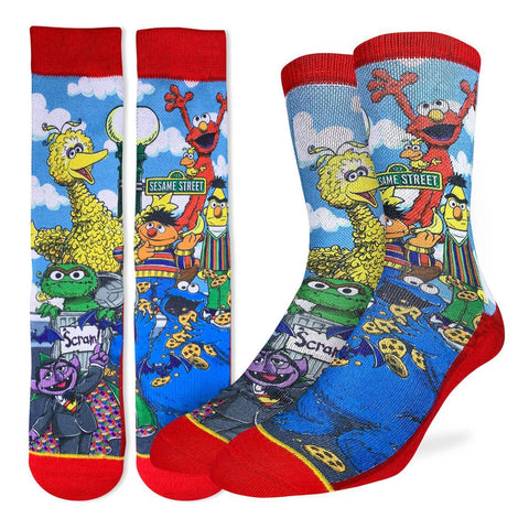Sesame Street Family Active Fit Socks - Men's sizing