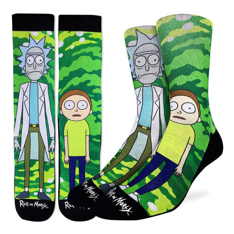 Rick and Morty Active Fit Socks - Men's Sizes