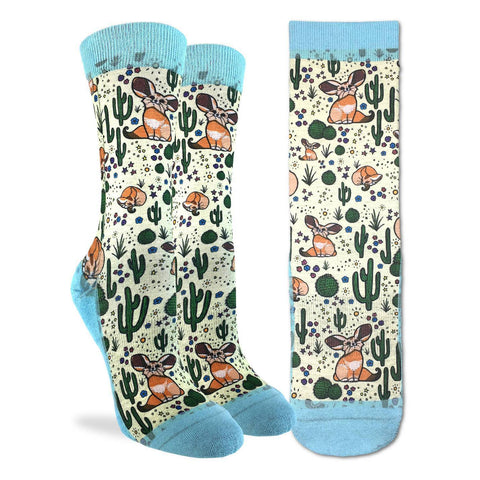 Fennec Fox Active Fit Socks - Women's Sizing