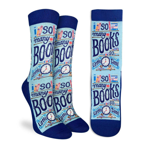 So Many Books Active Fit Socks - Women's Sizing
