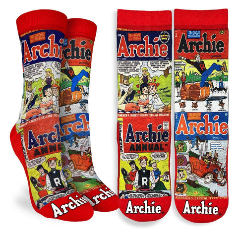 Archie Comic Strip Active Fit Socks - Men's Sizing