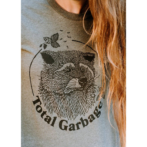 Total Garbage Unisex T-Shirt in Heather Grey