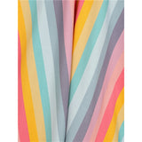 Rainbow Sherbet Striped Swing Dress