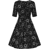 Trixie Swing Dress in Dream Castle Print