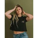 Ferral Babe Society - Vintaged Cropped Tee