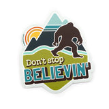 Don't Stop Believin' Vinyl Sticker