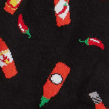 hot Sauce Crew Socks - Men's Sizing