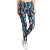 Peacock Waisted Leggings