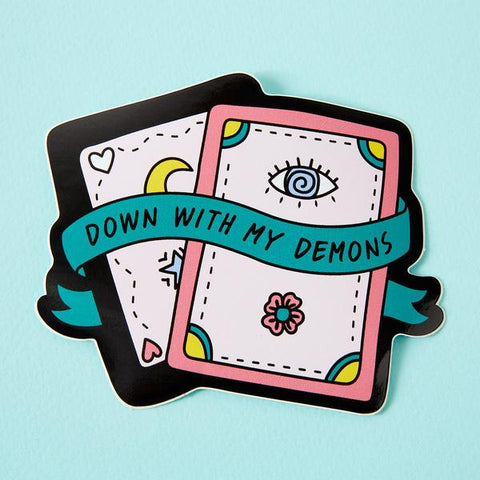 Down With My Demons Stickers