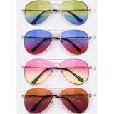 Ombre Aviators Sunglasses