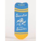 Sweatin' For Snacks Socks - Sneaker Socks