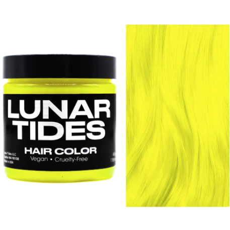 Neon Lemon Semi Permanent Hair Dye 4 Oz.