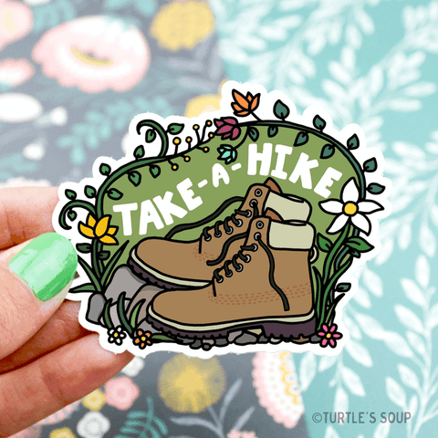 Take a Hike Vinyl Sticker