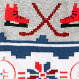 Ugly Hockey Sweater Crew Socks - Men's Sizing