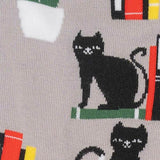 Booked for Meow Crew Socks