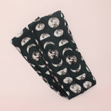 Moon Phase Wrap and Tuck Style Head Band