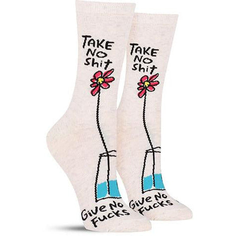 Take No Shit Socks - Women's