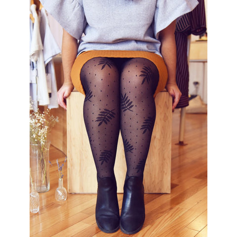 Eco Over the Knee Line Tights – Heist Boutique