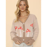 Mushroom Cardigan