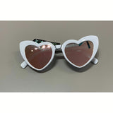 Cat Eye Heart Framed Sunglasses