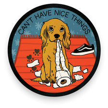 Can't Have Nice Things - Dog Vinyl Sitcker