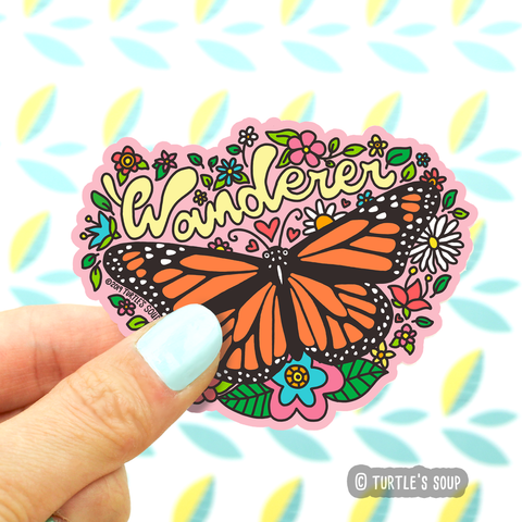 Wanderer Butterfly Sticker